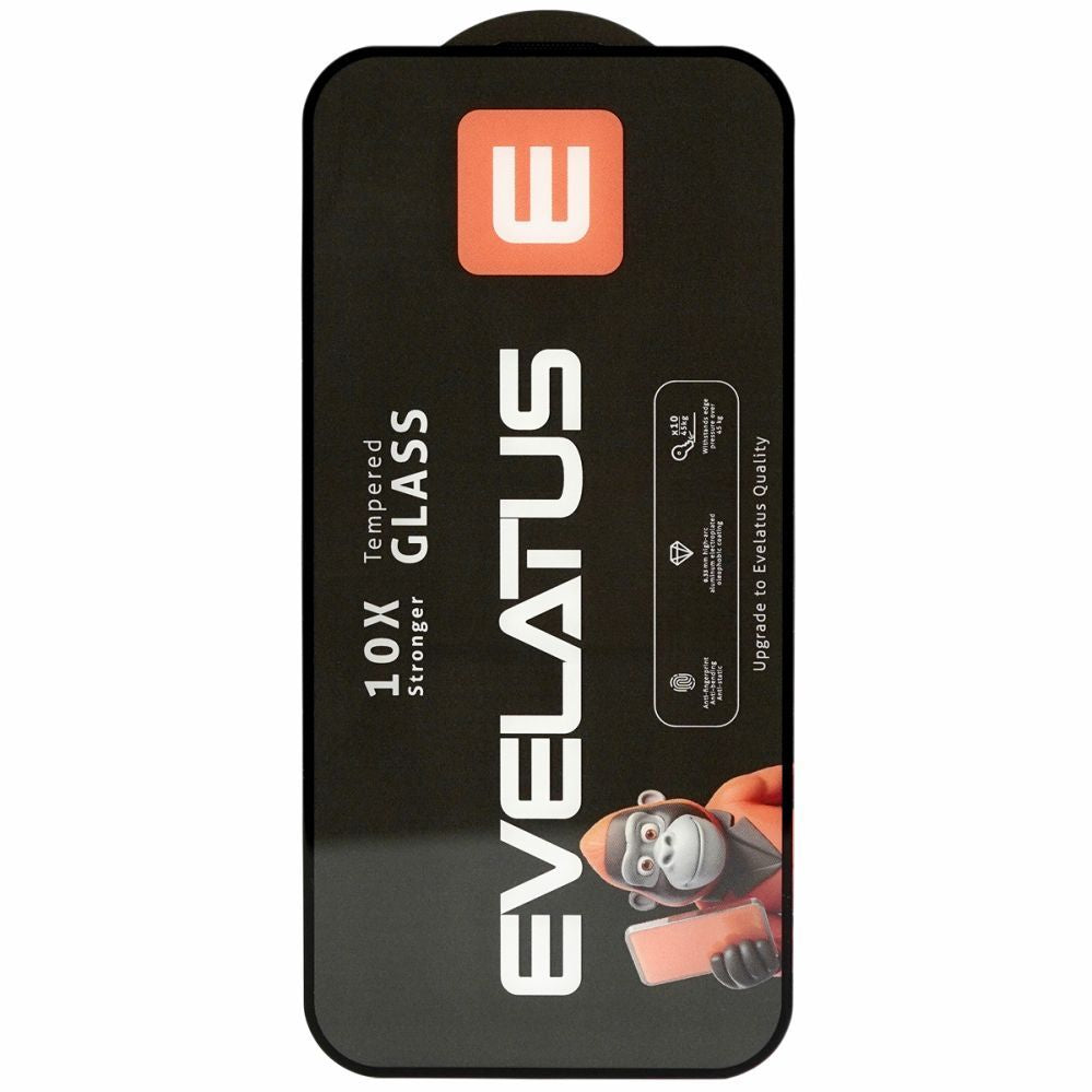 Protective glass Evelatus Samsung Galaxy S26 Ultra Corning Gorilla Glass Anti-Static 3D Full Cover 10X Stronger Black