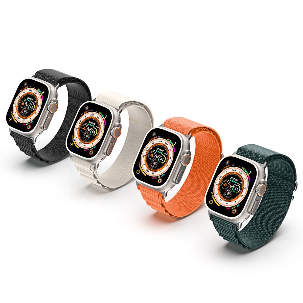 Strap Dux Ducis Apple Sport Buckle Strap for Apple Watch 42/44/45/46/49MM Starlight