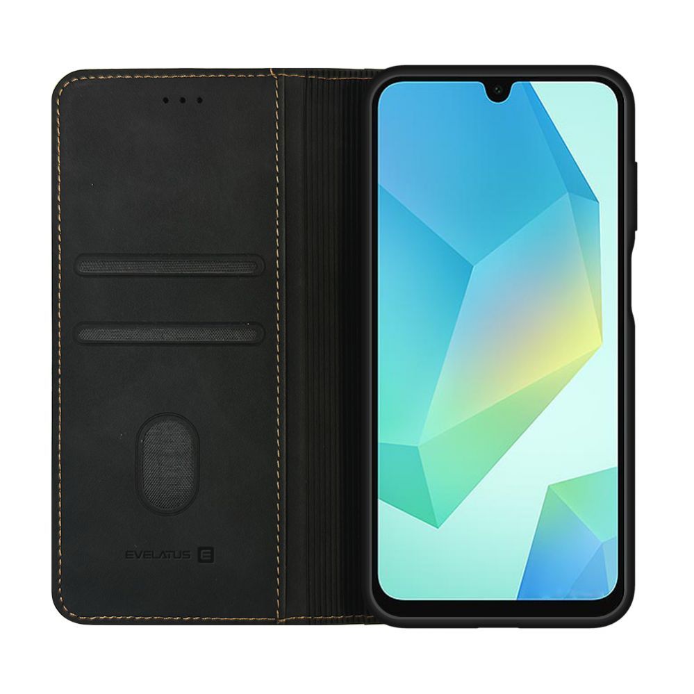 Book case Evelatus Samsung Galaxy A56 Book Case Black