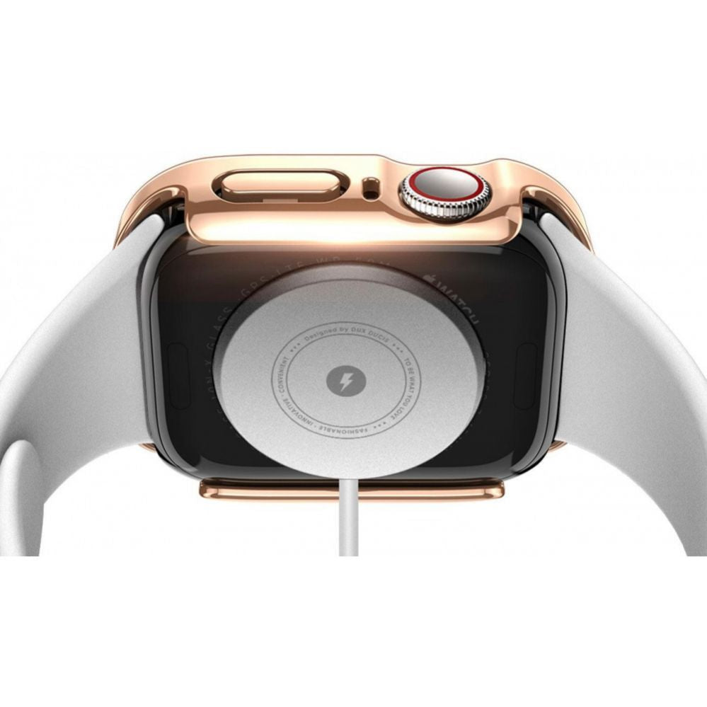 Ekraani kaitse Dux Ducis  Hamo Apple Watch Series 7/8/9 Case (PC) 41MM Rose Gold