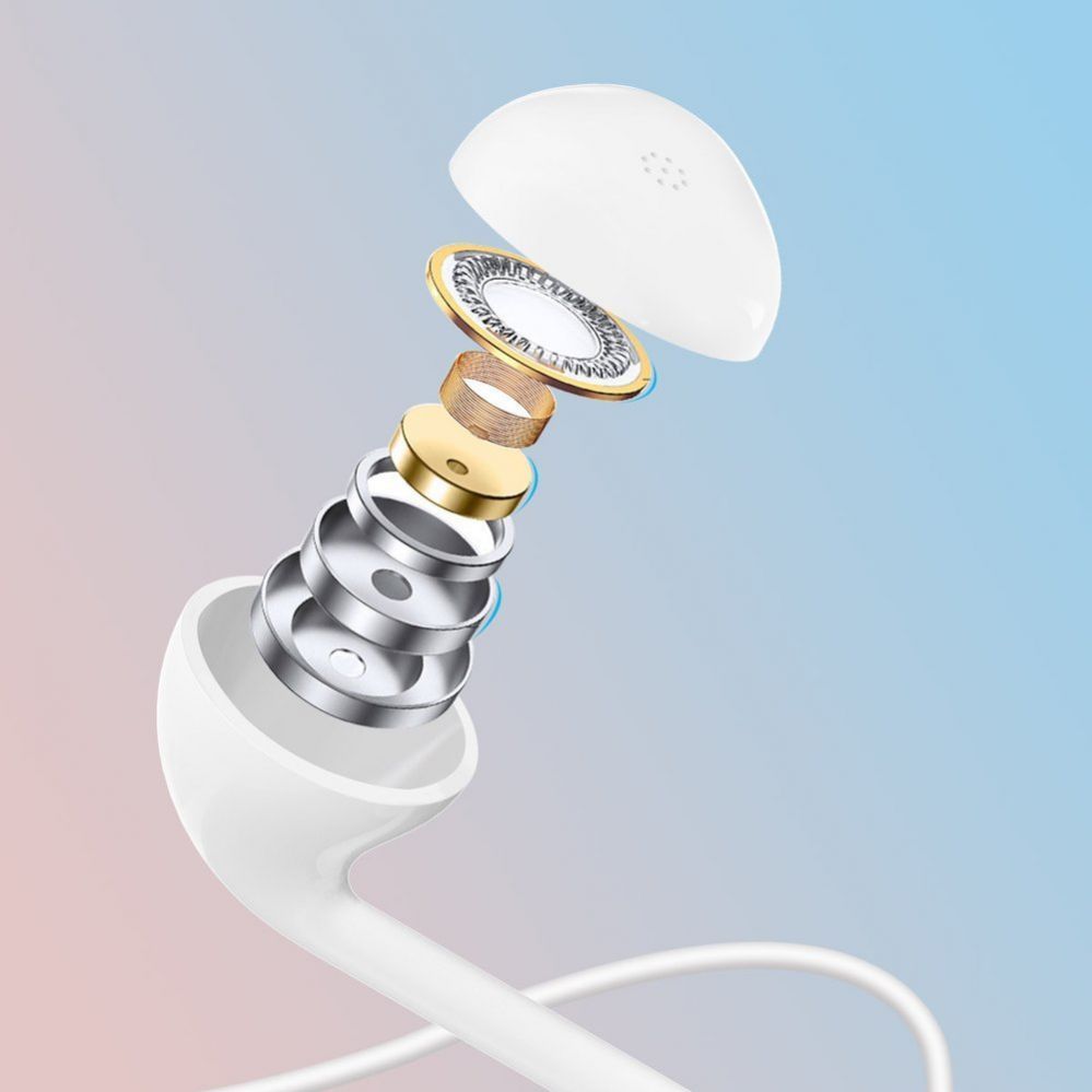 Kõrvaklapid Dudao  Dudao in-ear wired mini jack 3.5mm headset white (X10S white)
