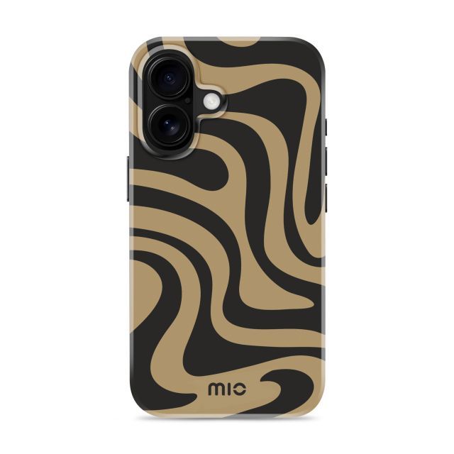 Back panel cover Mio  MIO Swirl Magsafe Compatible for iPhone 16
