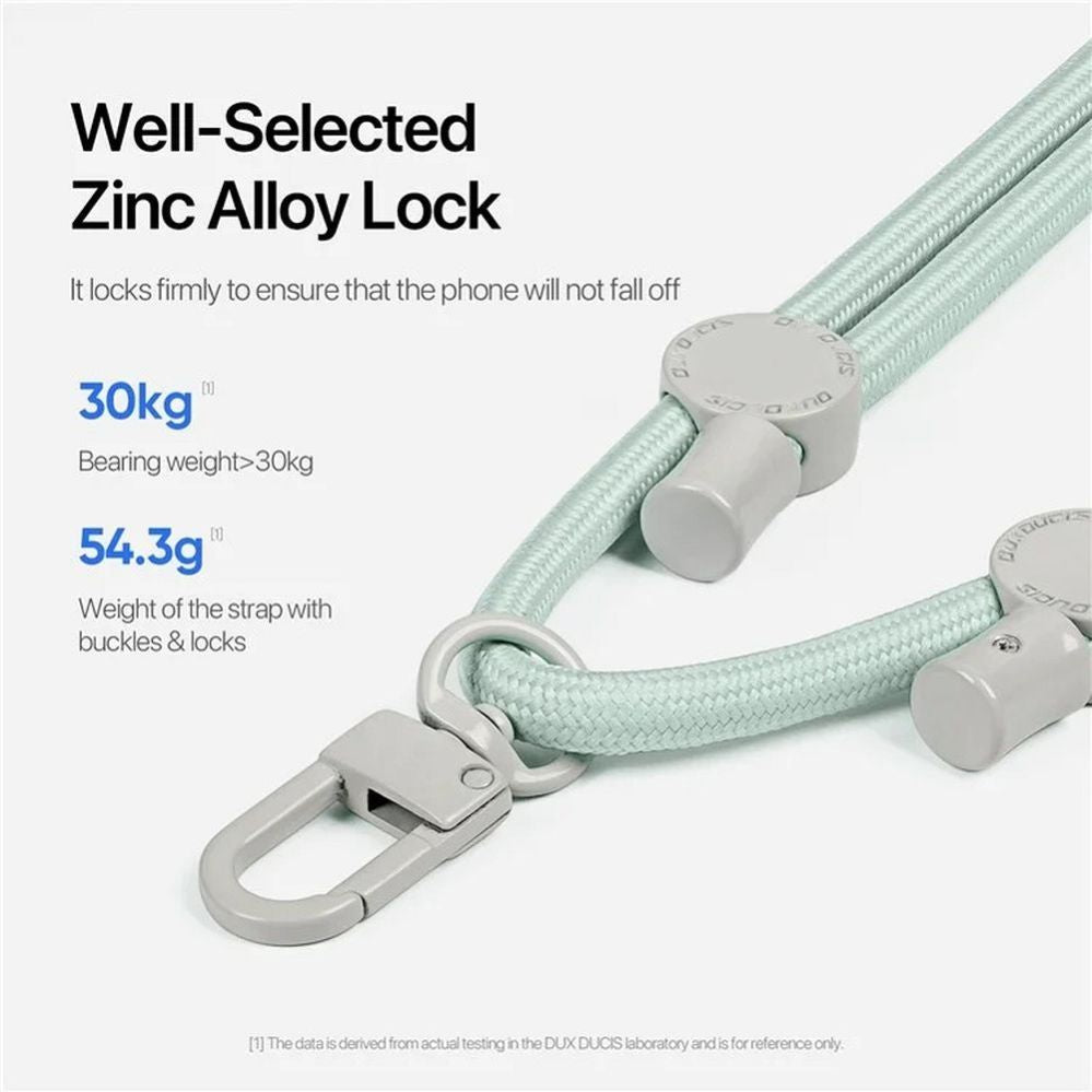 Rõngahoidja Dux Ducis Universal DUX DUCIS Plaz - cross-body phone strap - light green Light Green