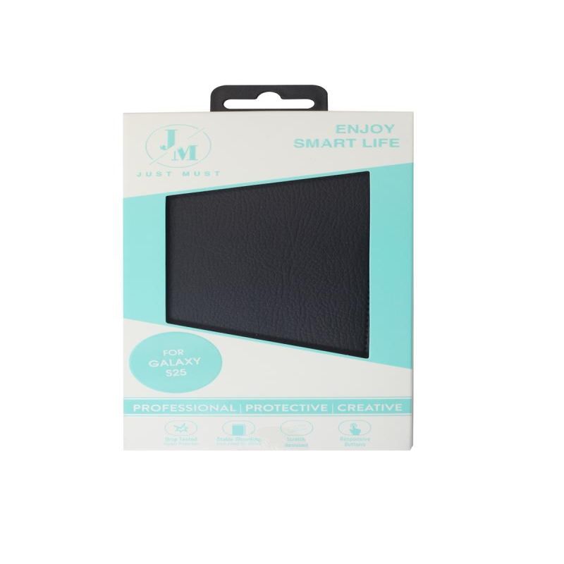 Tagakaaned Just Must  JM STAND FLIP CASE for Galaxy S25 Black