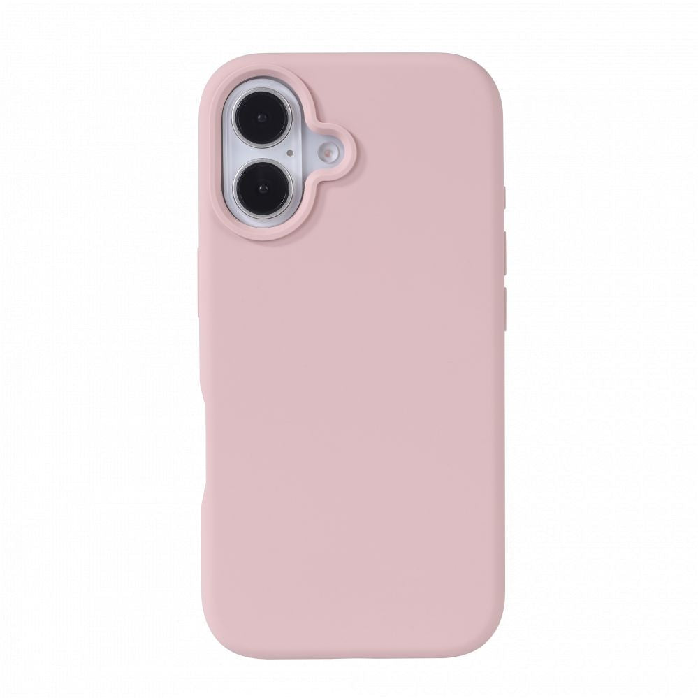 Tagakaaned Evelatus Apple iPhone 16 Premium Magsafe Soft Touch Silicone Case Pink Sand