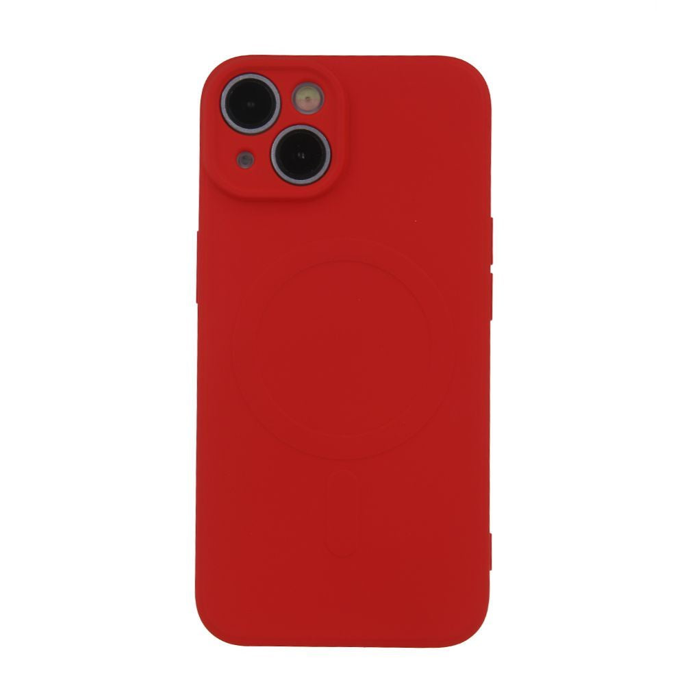 Tagakaaned iLike  Simple Color Mag case for Samsung Galaxy A57 5G red