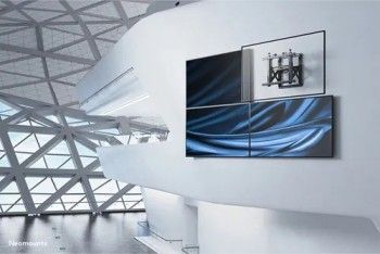 Кронштейн для телевизора NEOMOUNTS BY NEWSTAR  NEOMOUNTS BY NEWSTAR WALL MOUNTED VIDEO WALL MOUNT (POP-OUT/LOCKABLE/PORTRAIT & LANDSCAPE, KICKSTAND)