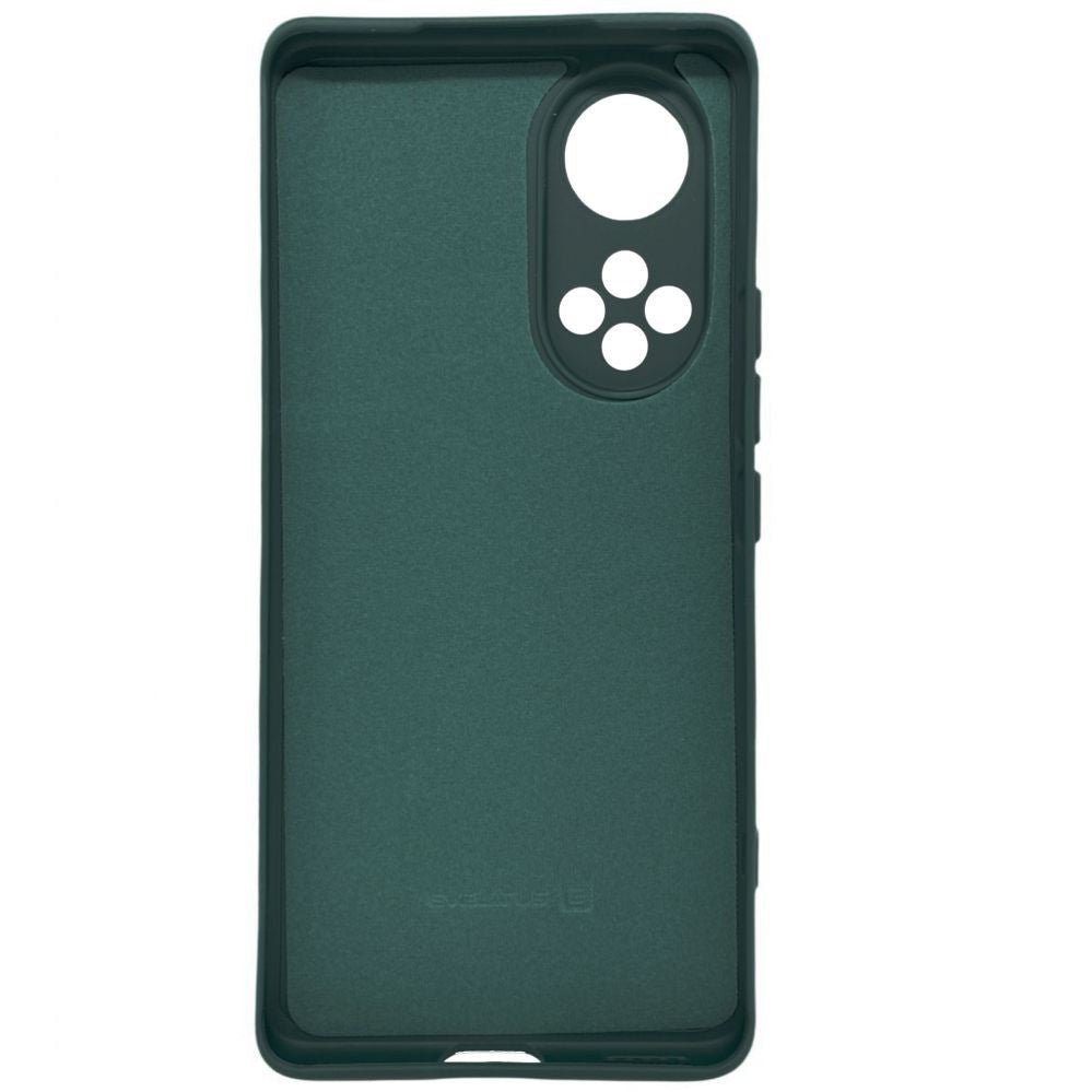 Back panel cover Evelatus Huawei Nova 9 Nano Silicone Case Soft Touch TPU Dark Green