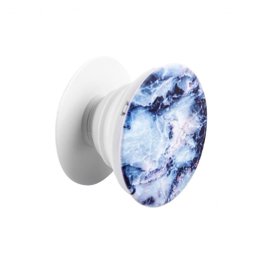 Universaalne telefonihoidja (Popsocket) iLike  Universal Pop Holder Marble Blue