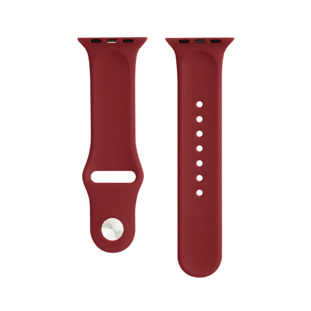 Rihm Evelatus  Evelatus Apple Watch 42/44/45mm Silicone Loop Watch Straps (140mm M/L) Plum