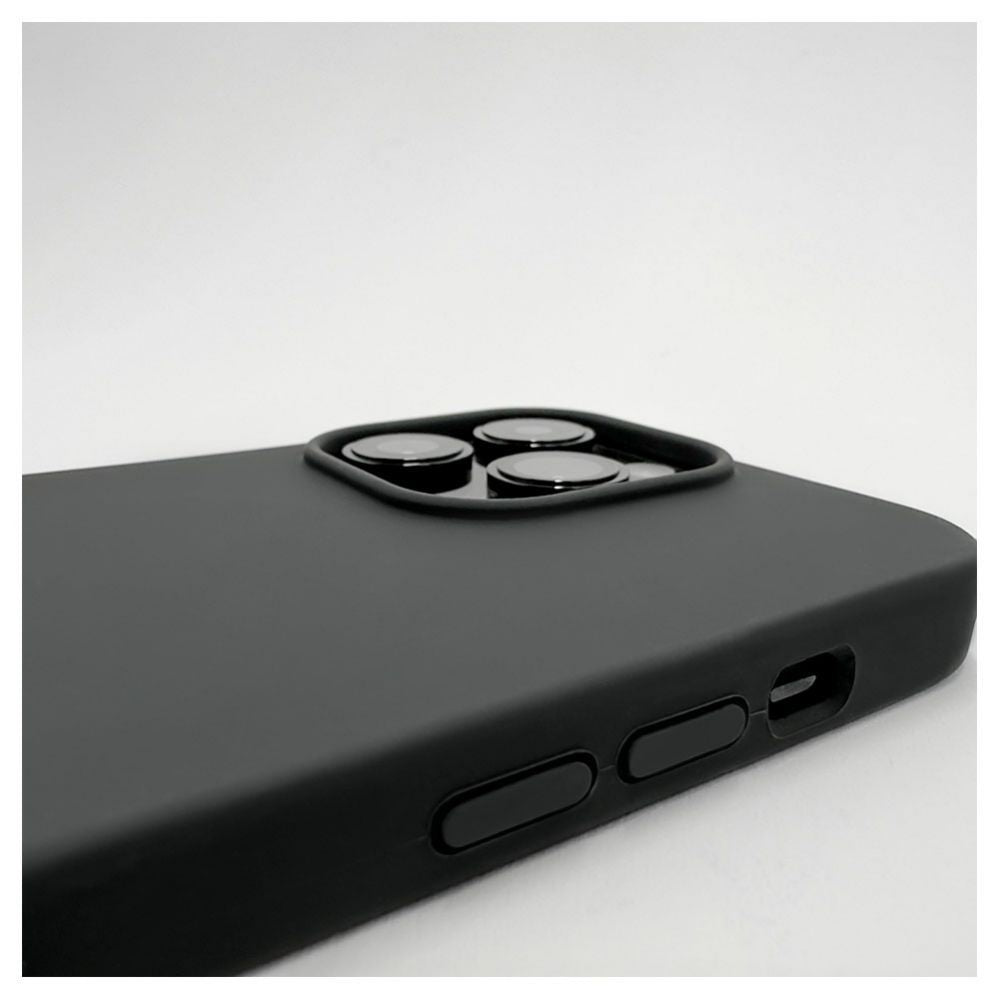 Tagakaaned Evelatus Apple iPhone 14 Pro Max Premium MagSafe Soft Touch Silicone Case Black
