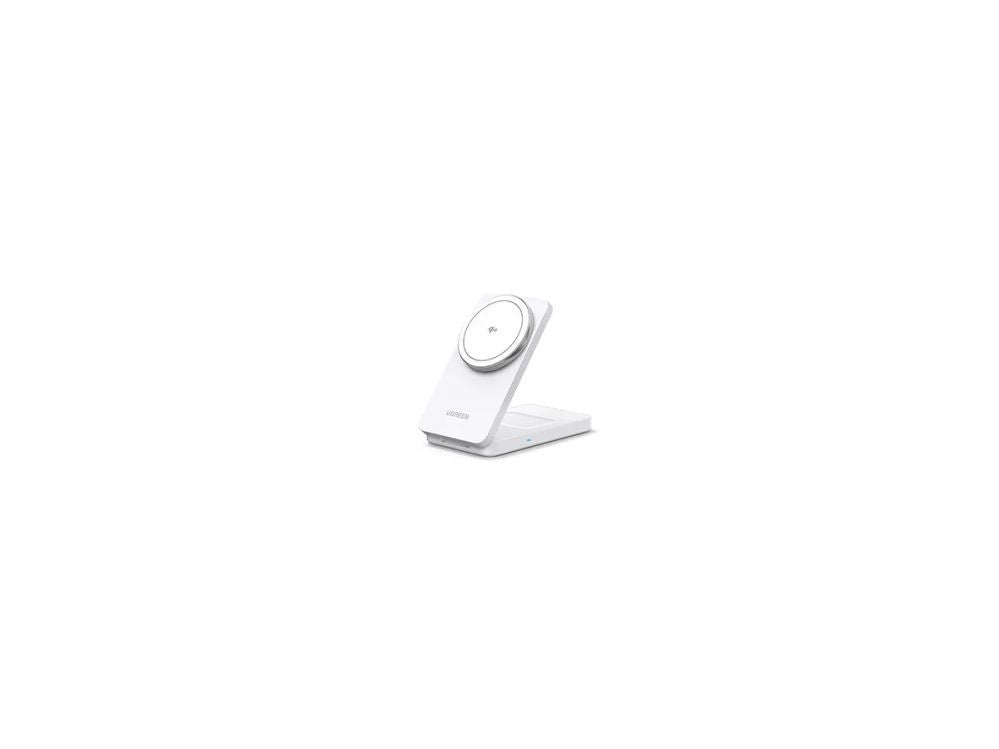 Juhtmeta laadija Ugreen  Wireless Charger 2in1,20W,Qi2 45057 iPhone, AirPods White