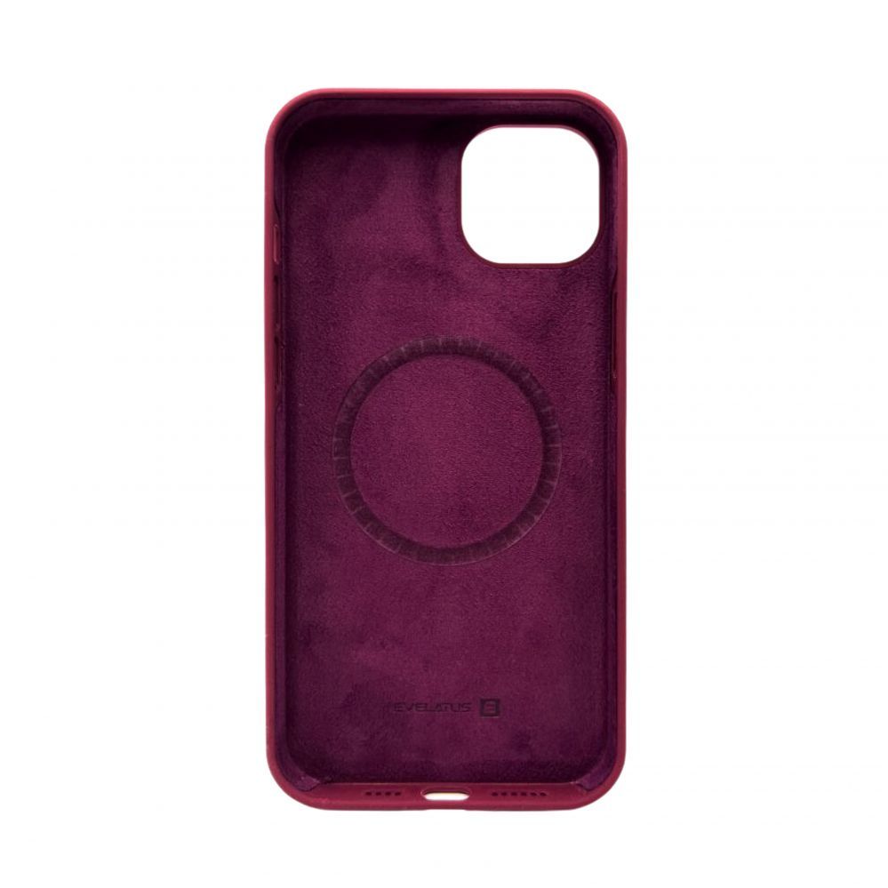 Tagakaaned Evelatus Apple iPhone 14 Plus Premium Magsafe Soft Touch Silicone Case Plum