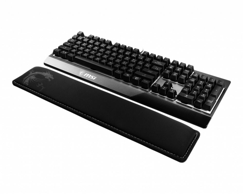 Arvuti klaviatuur MSI  Vigor  WR01 Wrist Rest, Black