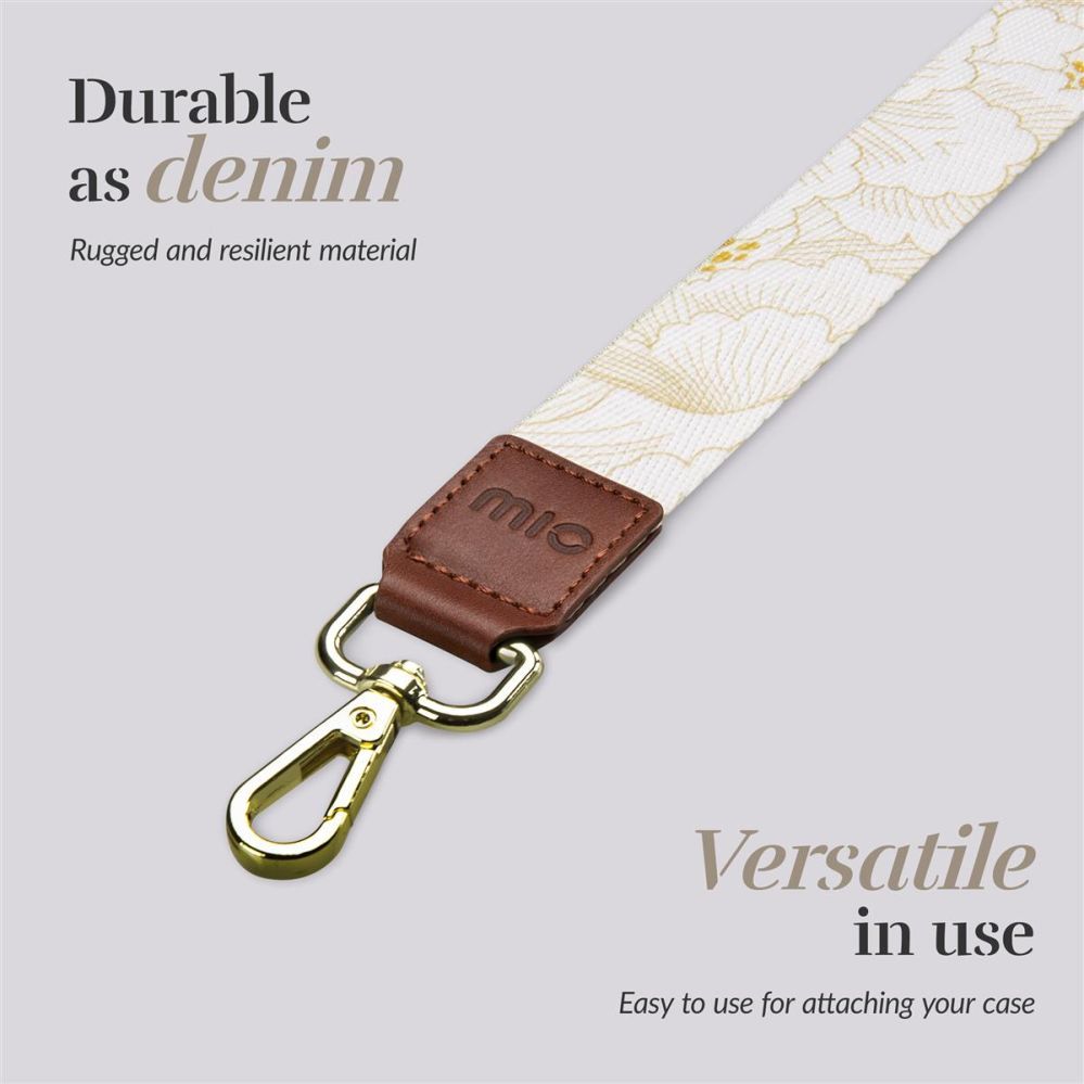 Чехол на заднюю панель Mio  MIO Lanyard strap White Roses
