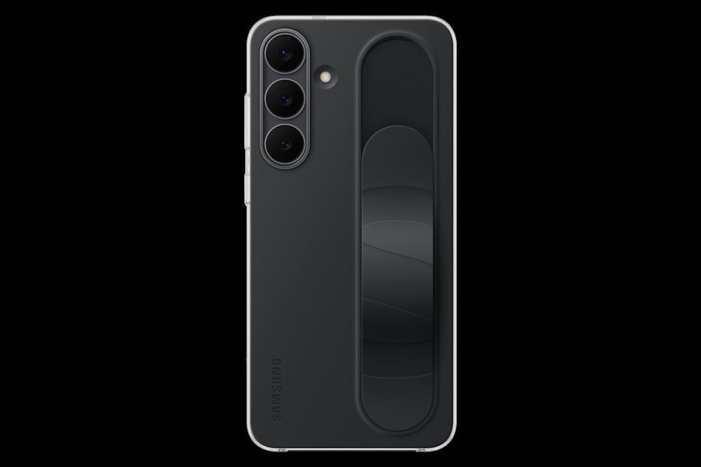 Back panel cover Samsung  GS731CB Standing Grip Case Samsung Galaxy S25 FE, Black