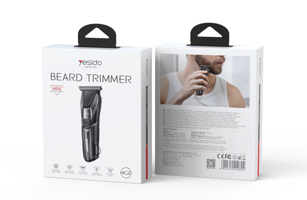 Trimmer yesido  Beard trimmer MG21 Black