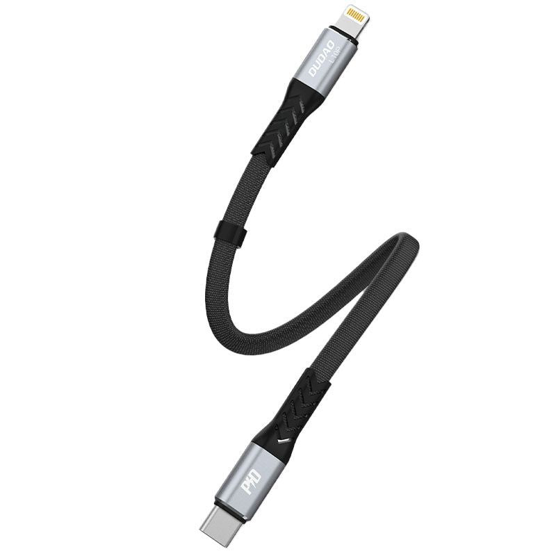 Cable Dudao  Dudao L10P Lightning - USB-C PD 20W cable 0.23m - black