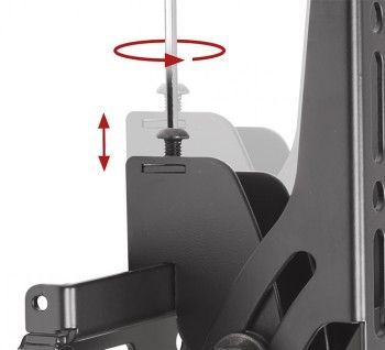 Teleri kinnitus B-TECH AV  B-TECH AV UNIVERSAL FLAT SCREEN WALL MOUNT WITH TILT (VESA 600 X 400)