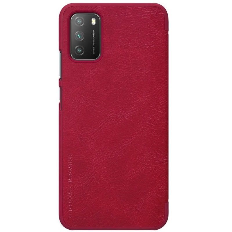 Book case Nillkin  Poco M3 Qin Book Case Red
