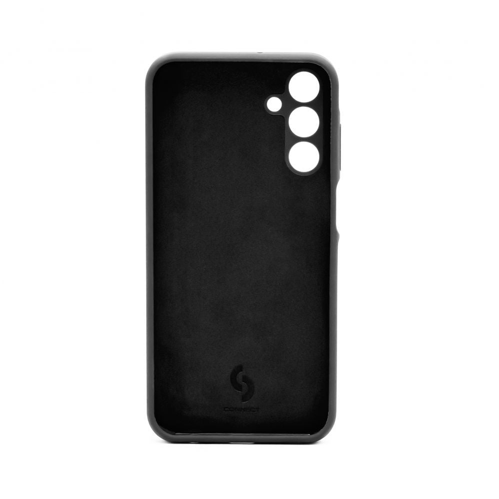 Tagakaaned Connect Samsung Galaxy A15 Premium Quality Soft Touch Silicone Case Black