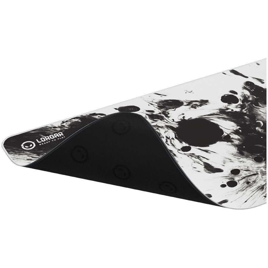 Mouse pad LORGAR  LORGAR MPA14XL, non-waterproof polyester fabric, with stitched edge.