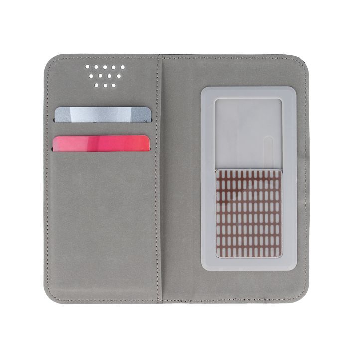 Case universaalne kaitseümbris GreenGo Universal Smart Magnet 4,5-5,0'' Silver