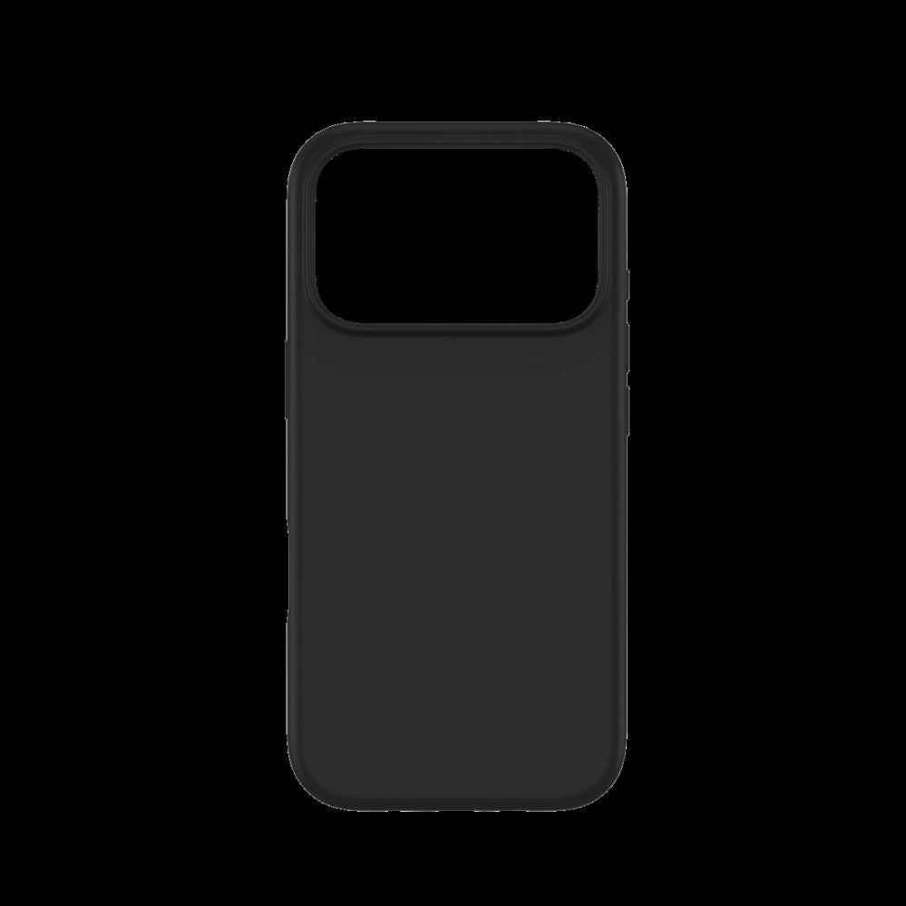 Back panel cover Just Must  JUST MUST REGULAR DEFENSE SILICONE with MAGSAFE for iPhone 17 Pro Black