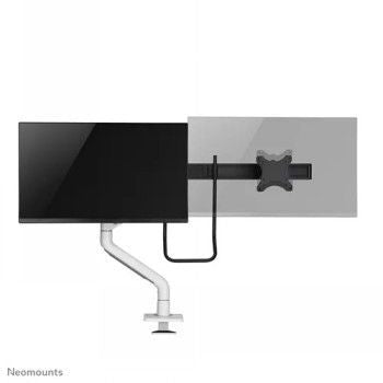 Кронштейн для телевизора NEOMOUNTS BY NEWSTAR  NEOMOUNTS SELECT DESK MOUNT, DOUBLE DISPLAY CROSSBAR (TOPFIX CLAMP &GROMMET) WHITE