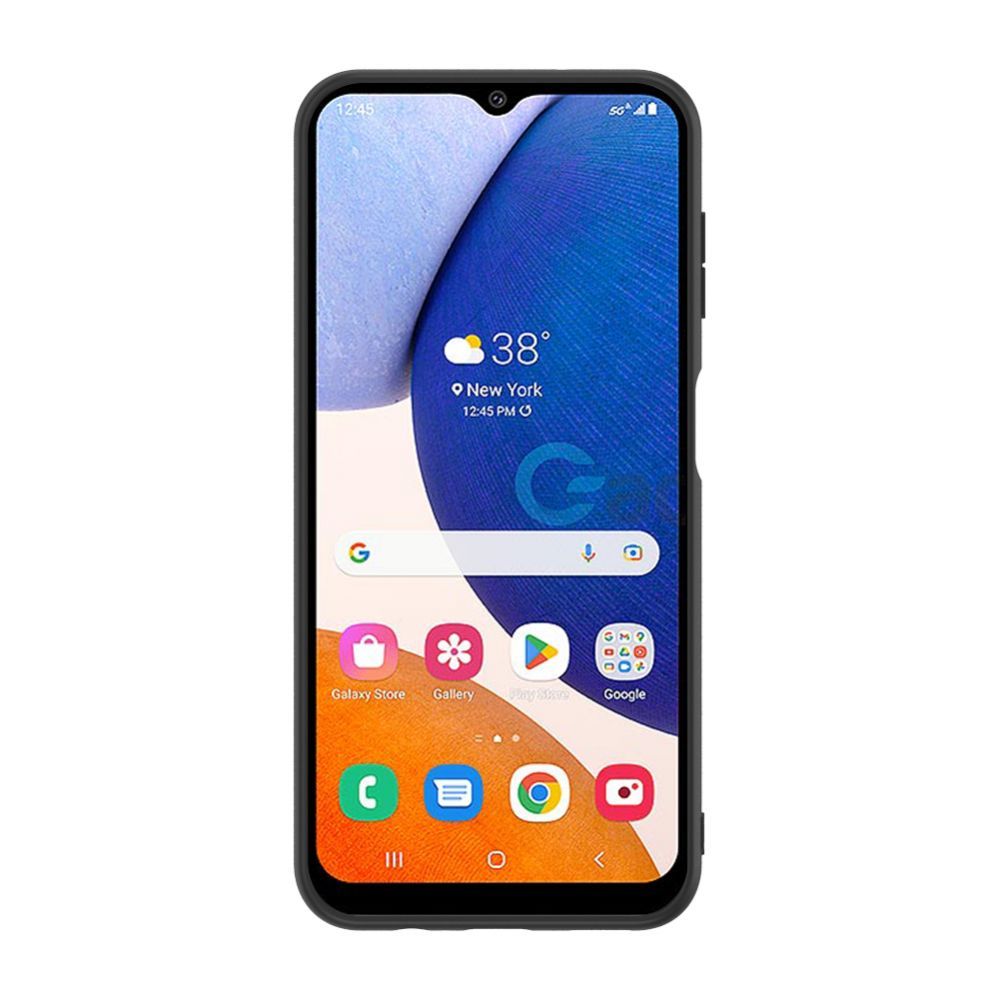 Чехол на заднюю панель iLike Samsung Galaxy A14 5G Plastic Leather Back Cover Black