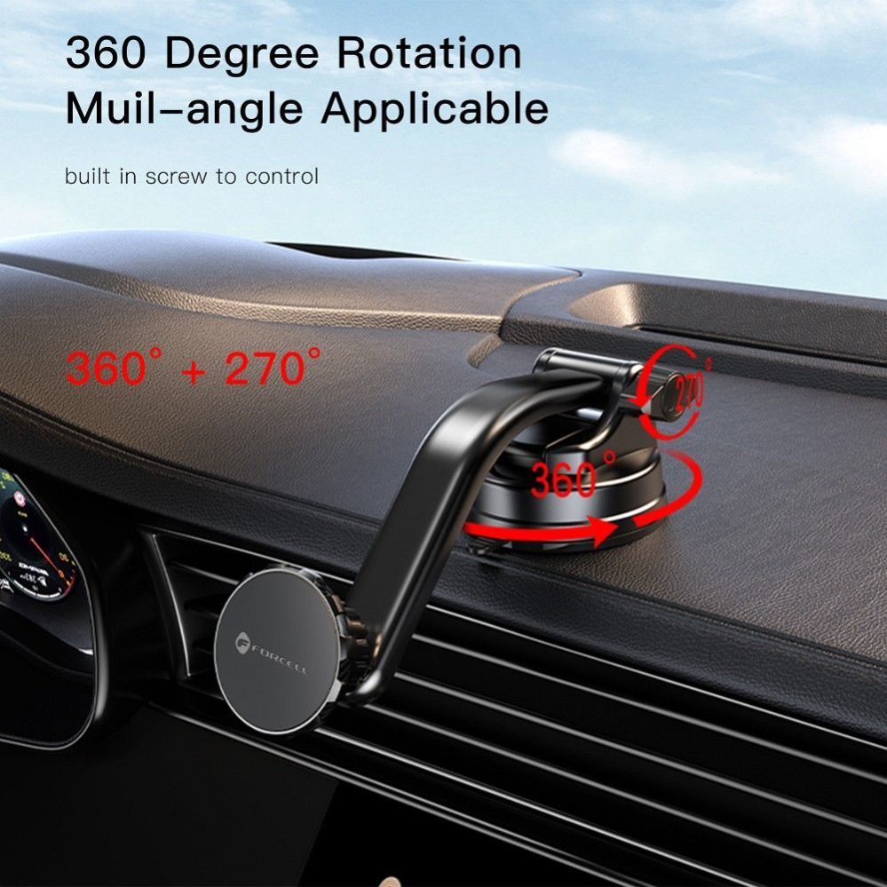 Стилус Forcell  Magnetic car phone holder Forcell F-Grip MagLuxe windshield / dashboard / air vent black