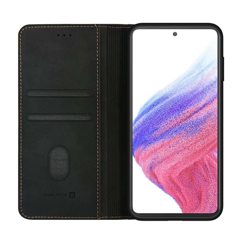 Чехол книжка Evelatus Samsung Galaxy A53 Book Case Folio Black