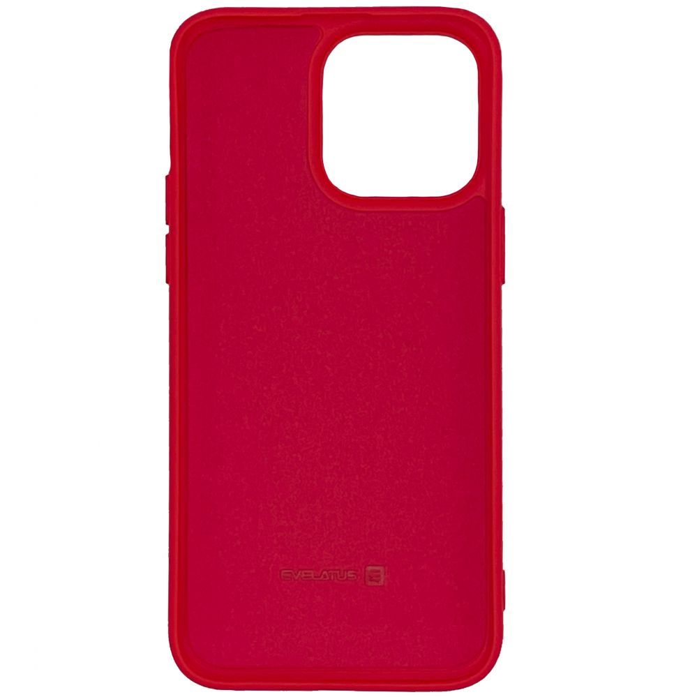 Back panel cover Evelatus Apple iPhone 14 Plus 6.7 Nano Silicone Case Soft Touch TPU Red
