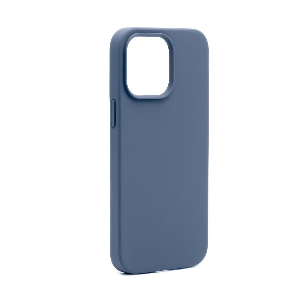 Tagakaaned Connect Apple iPhone 14 Pro Max Premium Magsafe Soft Touch Silicone Case New Function Midnight Blue