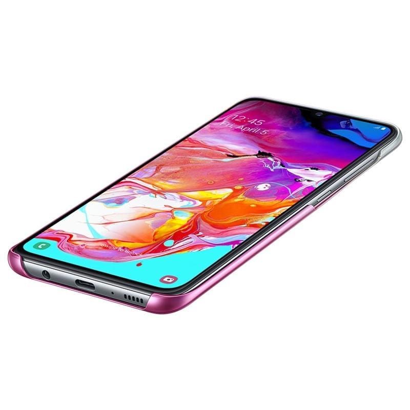 Tagakaaned Samsung - Galaxy A70 Gradation Cover EF-AA705CPEGWW Pink
