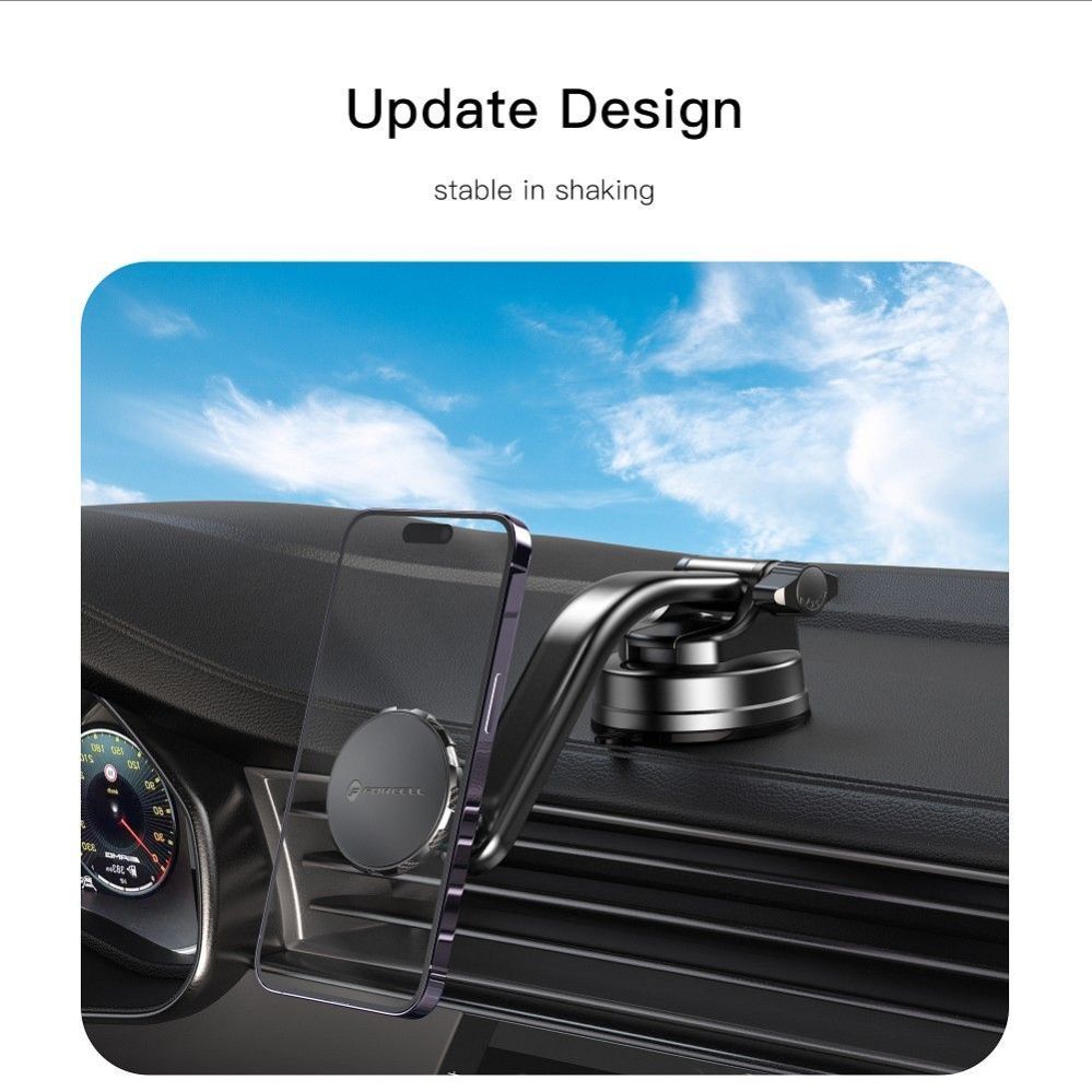 Стилус Forcell  Magnetic car phone holder Forcell F-Grip MagLuxe windshield / dashboard / air vent black