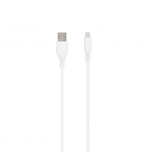 Kaabel seek toti  SEEK TOTI USB A to Lightning, 1m PVC Data Cable 2A (non-MFI), White