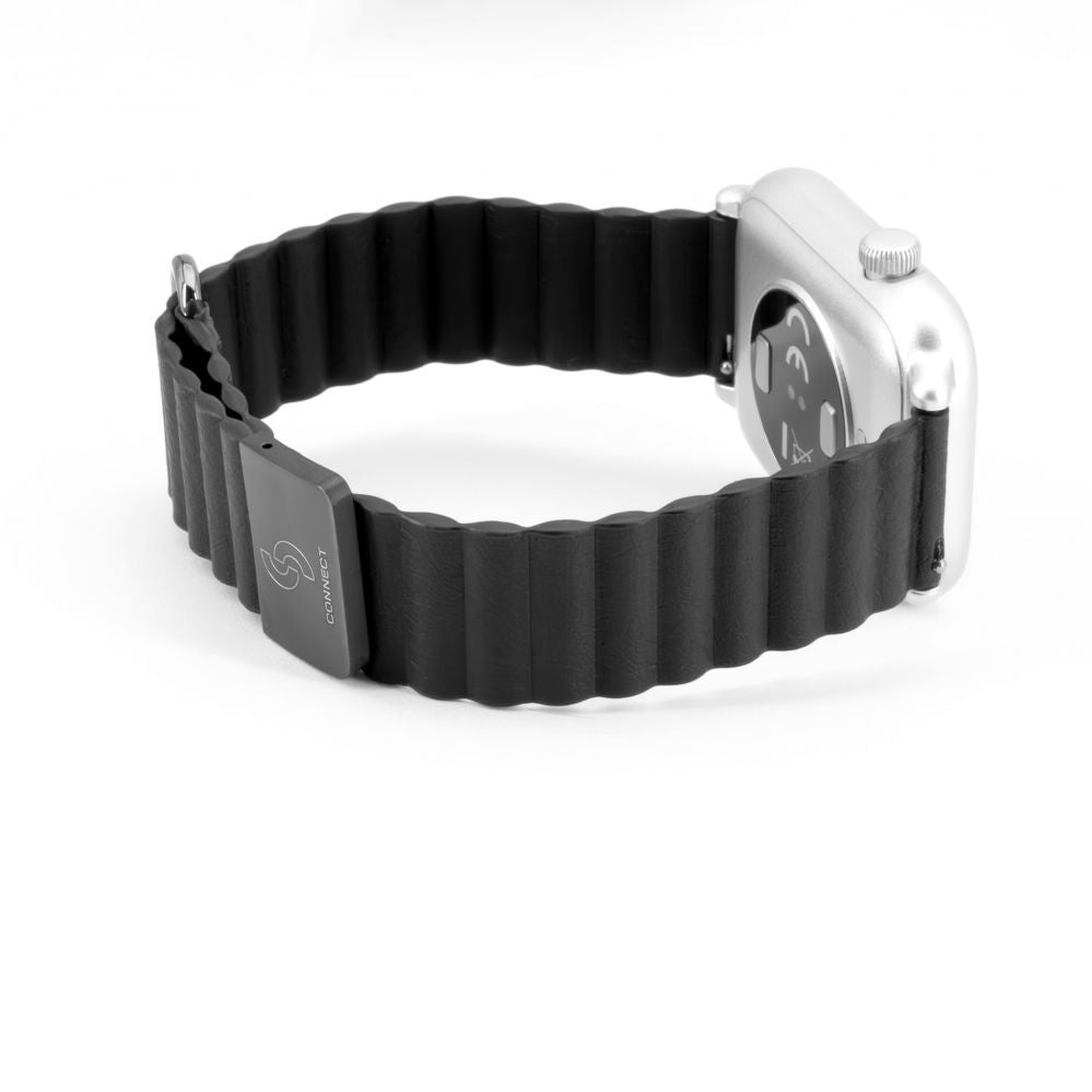 Ремешок Connect  22mm Cortical back buckle magnetic suction Watch Straps (130mm M/L) Black