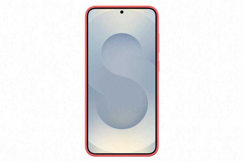 Back panel cover Samsung  PS936CREGWW Silicone Case Samsung Galaxy S25 Plus, Red