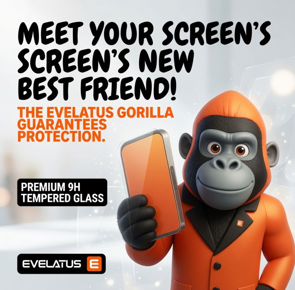 Protective glass Evelatus Apple iPhone 16 Flip Glass Magic Easy Install No Box - Screen Protector (without packaging)