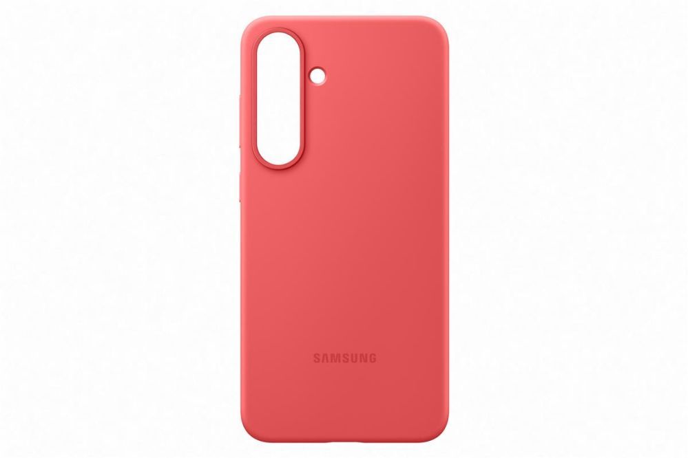 Back panel cover Samsung  PS936CREGWW Silicone Case Samsung Galaxy S25 Plus, Red