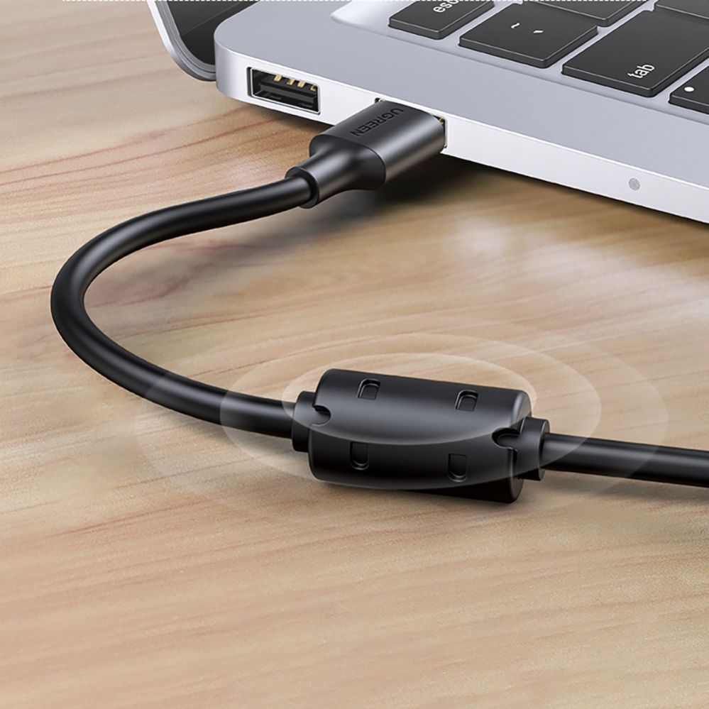 Кабель Ugreen  Ugreen extension USB 2.0 adapter 5m black (US103)