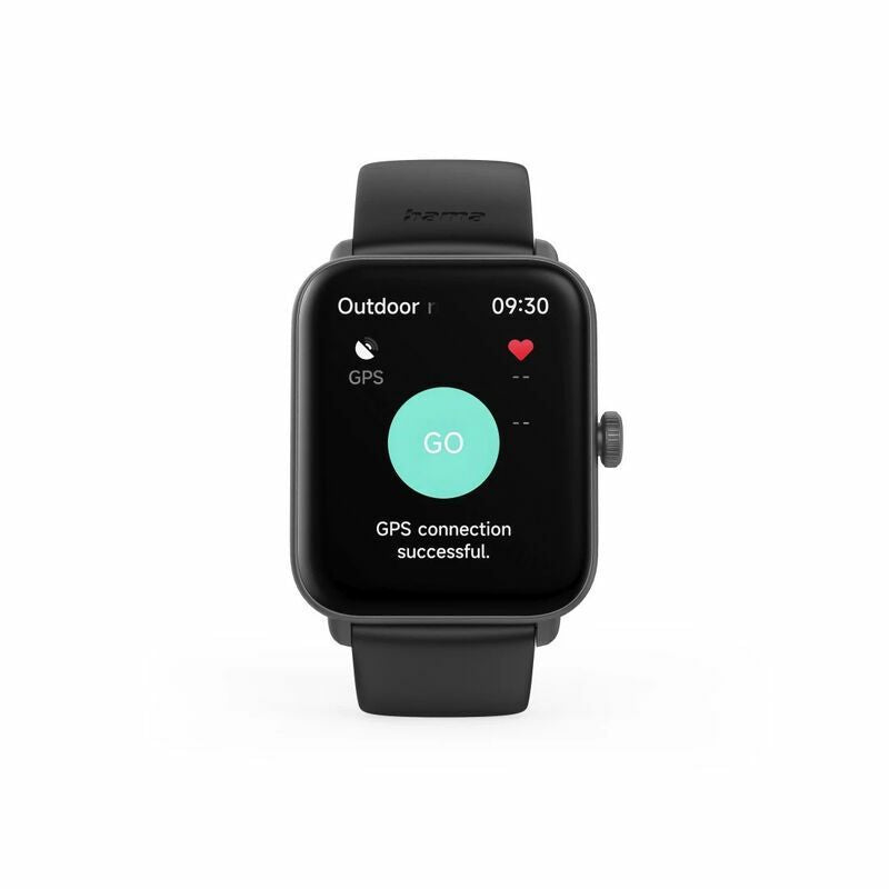 Nutikell Hama  6010 Smart Watch, GPS, TFT Display 1.65 Black