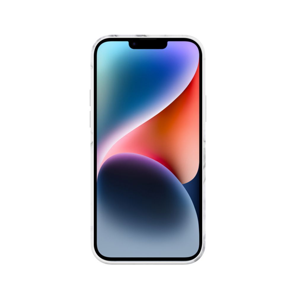 Чехол на заднюю панель Evelatus Apple iPhone 15 Plus Premium Silicone case Customized Print White