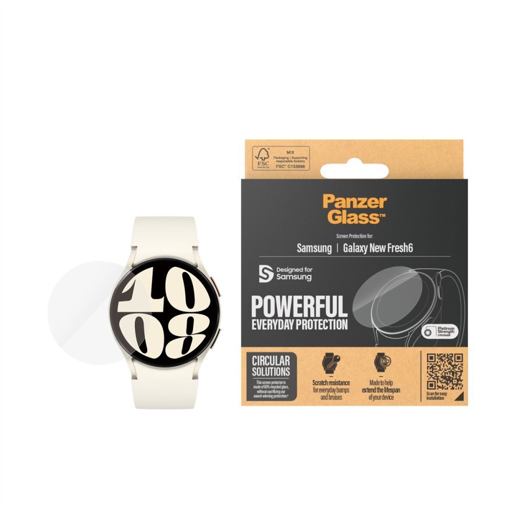 Защитное стекло PanzerGlass  PanzerGlass screen protector for Samsung Watch7 (44mm)
