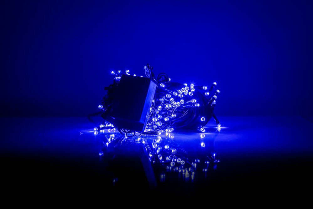 Sisevalgustid N/A  Ziemassvētku lampiņu virtene 300LED RS-113 20m. Purple