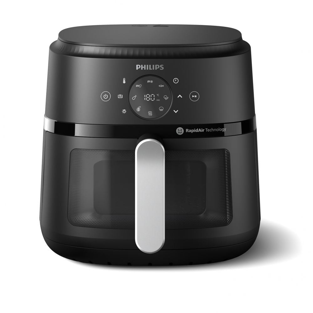 Lauagrillid Philips  NA231/00 Airfryer, 1700 W, Pan volume 6.2 L, Black, Silver |  Airfryer | NA231/00 | Power 1700 W | Capacity 6.2 L | Black/Silver