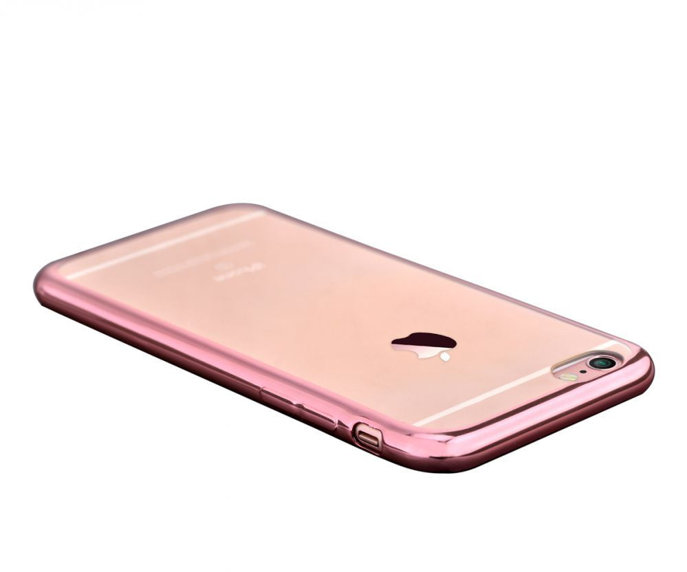 Back panel cover Devia Apple iPhone 6 Plus/6s Plus Glitter soft case Rose Gold