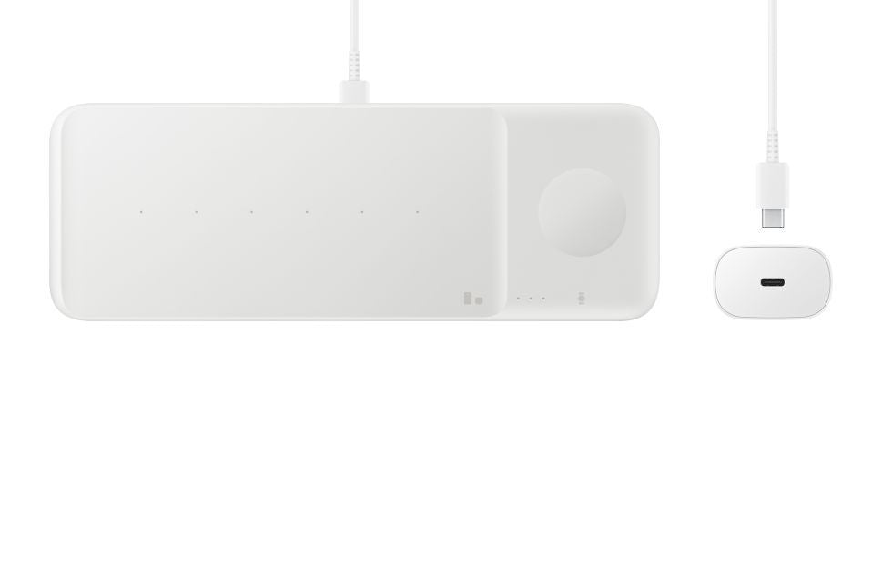 Juhtmeta laadija Samsung  P6300TWEGEU Wireless Charger Trio for Samsung, White