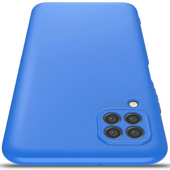 Back panel cover Evelatus Huawei P40 Lite Nano Silicone Case Soft Touch TPU Blue